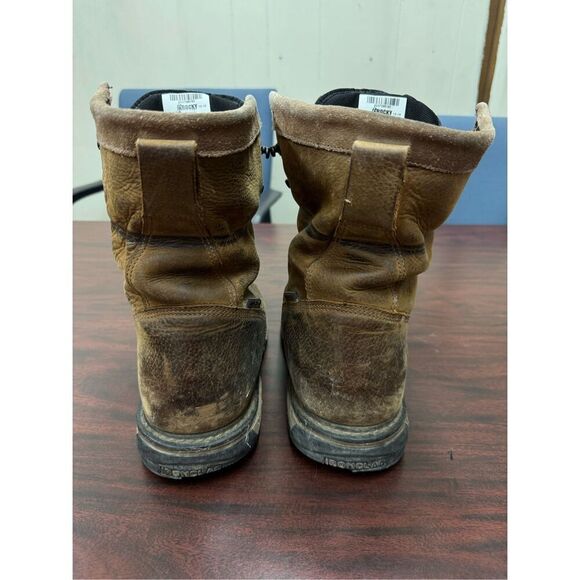 Rocky Men’s Steel Toe Work Boots Size 10.5 - Picture 4 of 10